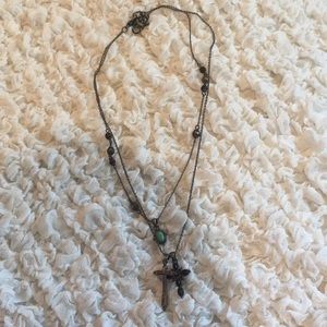 Lucky Brand Cross Necklace